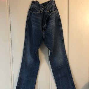 Agolde 90s Pinch Waist Jeans, Size 26 in Portrait